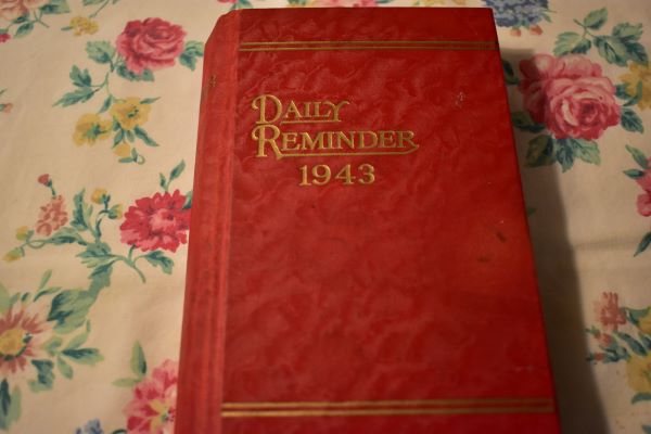 Diary Reading August 20 - September 17, 1943