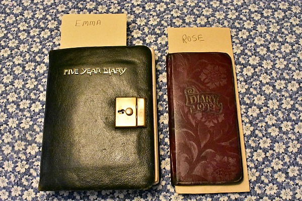 Two more 1930s diaries.  Emma and Rose